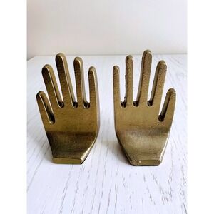 Studio McGee x Threshold Cast Brass Hand Bookends - Set of 2 - Gold Finish